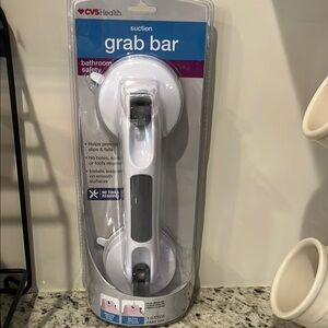 CVS Health Suction Grab Bar - White